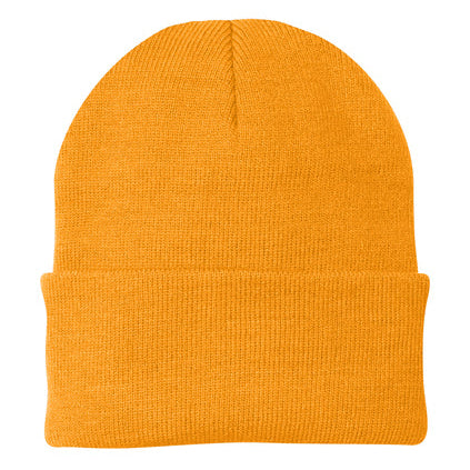 Soft Knit Cap Custom Embroidered Beanie Toboggan Multiple Colors