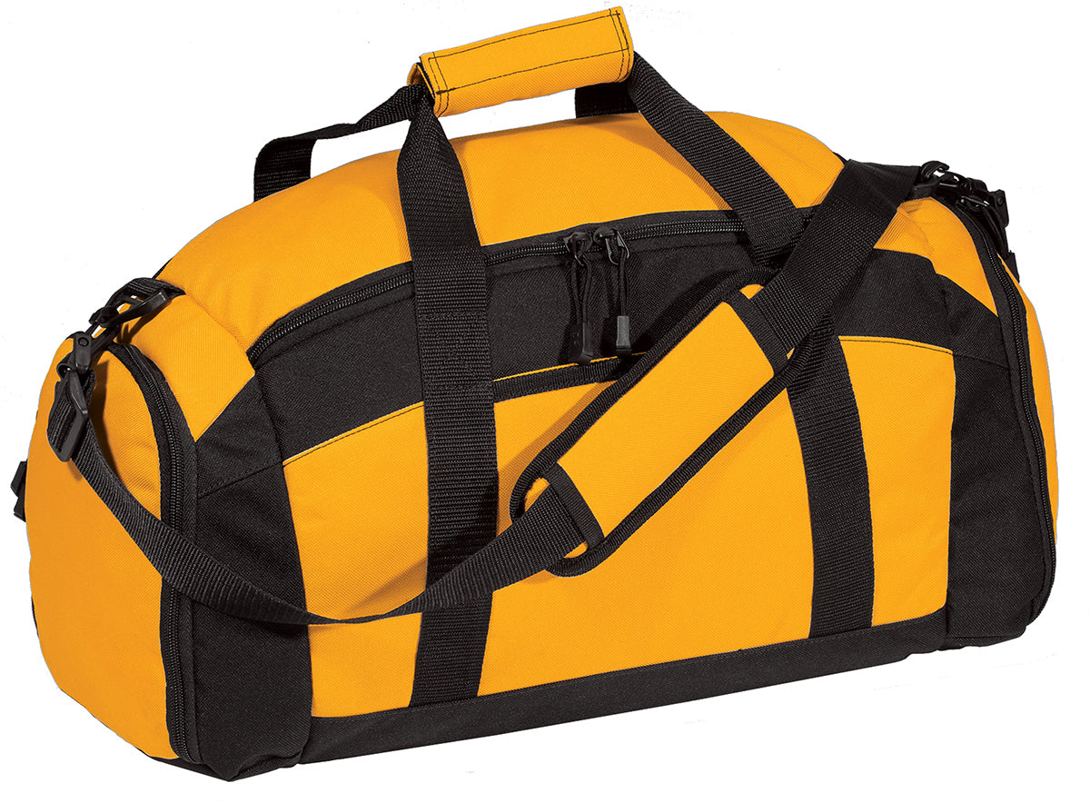 Duffle, Duty, Gym Bag with Optional Embroidery - No Minimums, Seven Colors