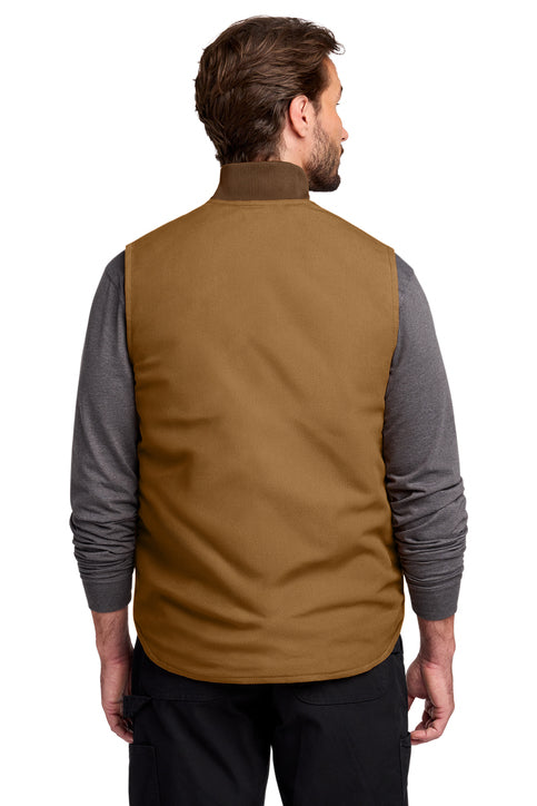 Carhartt Duck Vest Brown Size XL