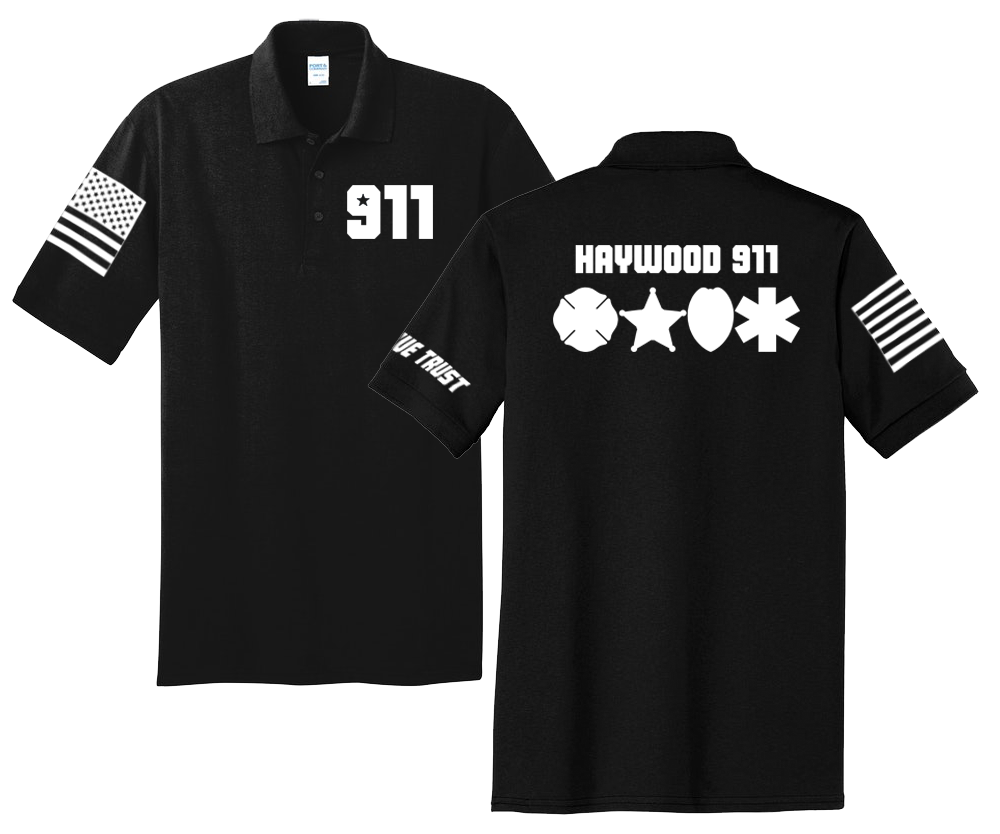 911 Public Safety Dispatcher Telecommunicator Unisex Uniform Polo Shirts - Pooky Noodles