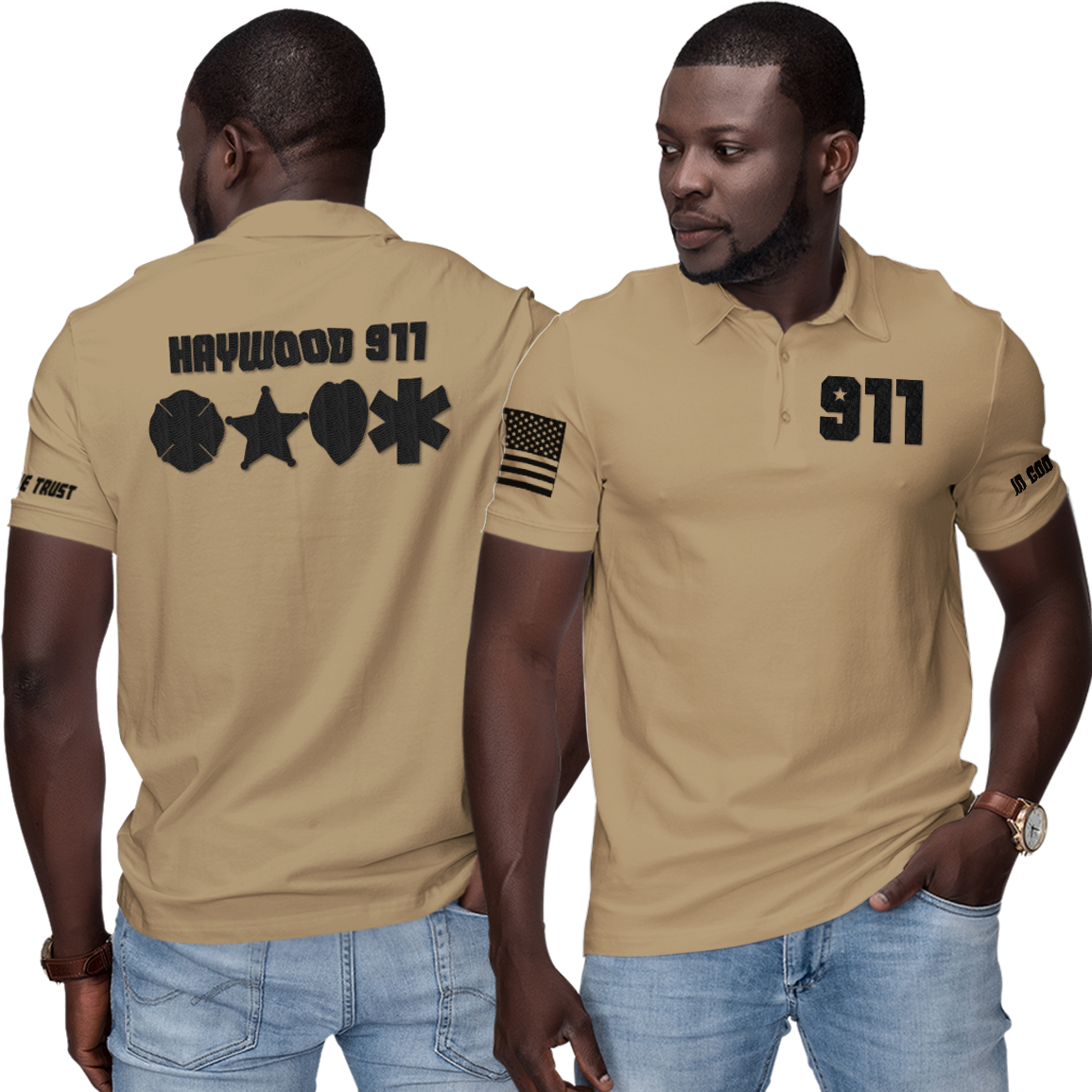 911 Public Safety Dispatcher Telecommunicator Unisex Uniform Polo Shirts - Pooky Noodles