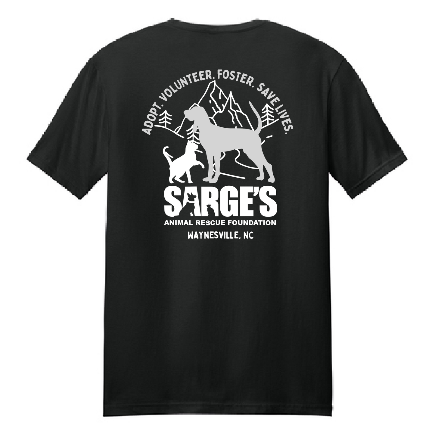 Sarge's Animal Rescue Foundation, Inc. Silhouette T Shirts