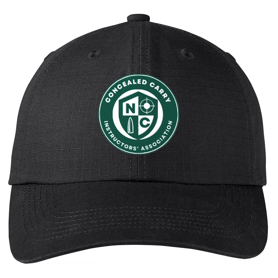 NCCCIA Cap with NC Concealed Carry Instructors' Association Logo