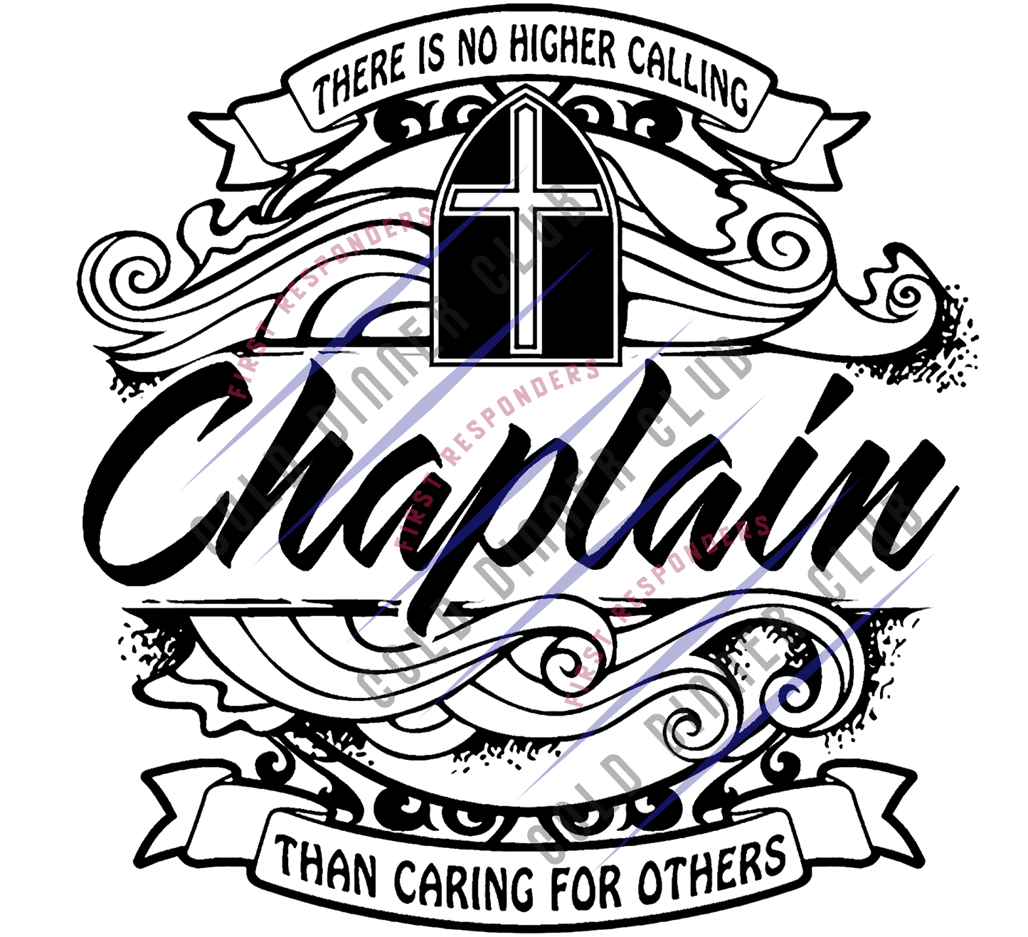 Chaplain No Higher Calling Stainless Steel 20 oz Tumbler - Cold Dinner Club