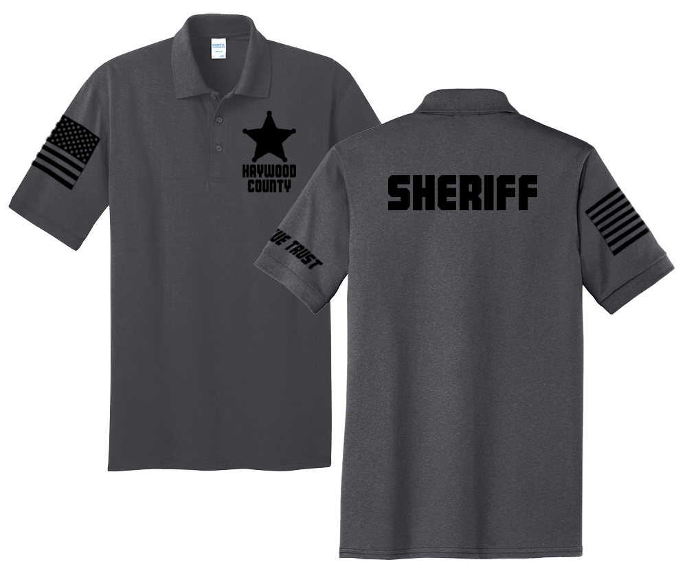 Customized Law Enforcement Unisex Uniform Polo Shirts - Pooky Noodles