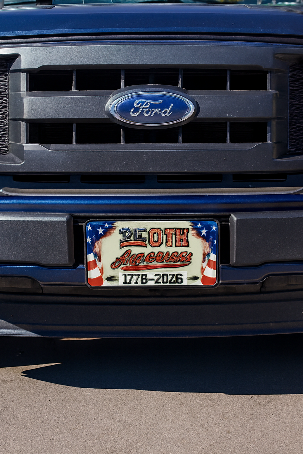 America 250th Anniversary License Plates