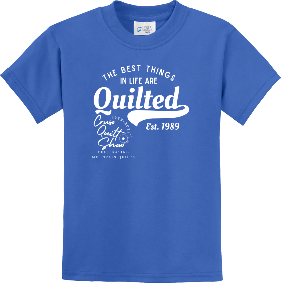 Cruso Quilters 2025 Unisex Short Sleeve T Shirt