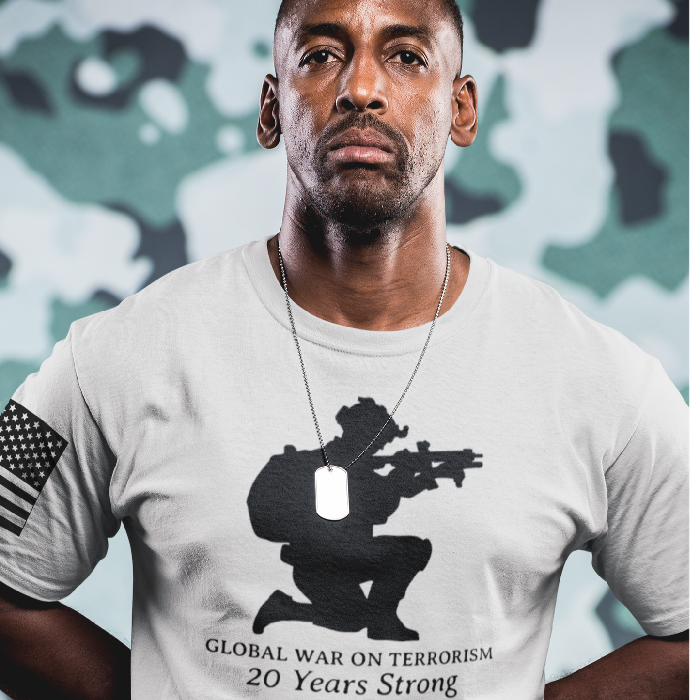GWOT Global War On Terrorism 20 Years Strong Unisex T Shirt - Cold Dinner Club
