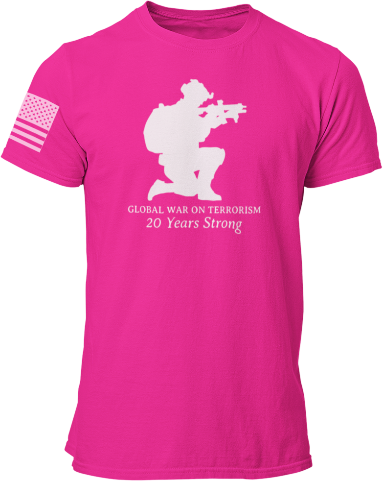 GWOT Global War On Terrorism 20 Years Strong Unisex T Shirt - Cold Dinner Club