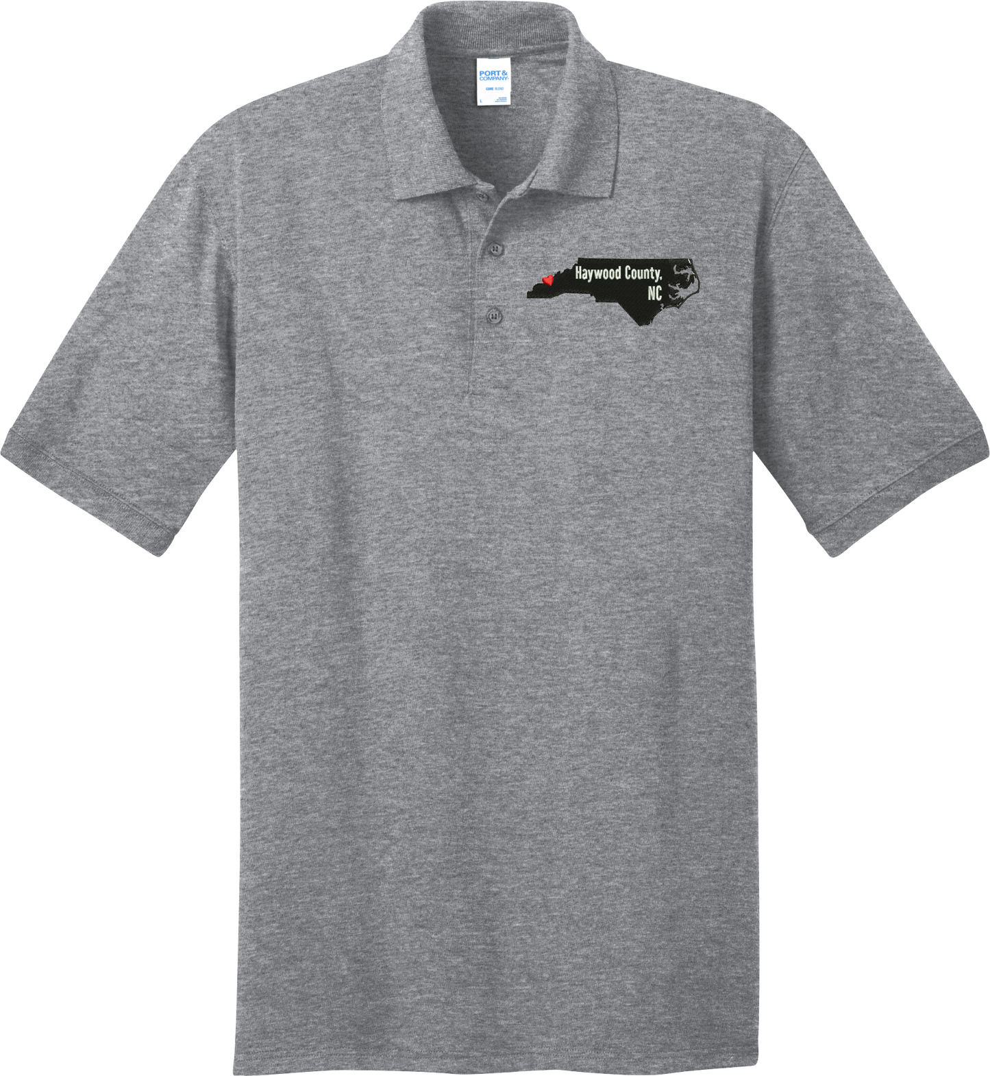 Haywood County Employees Polo Shirts with Embroidered Logo