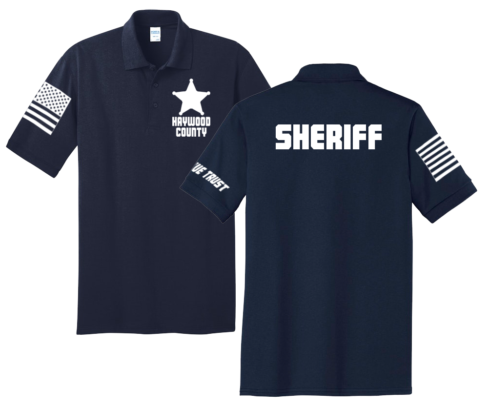 Customized Law Enforcement Unisex Uniform Polo Shirts - Pooky Noodles