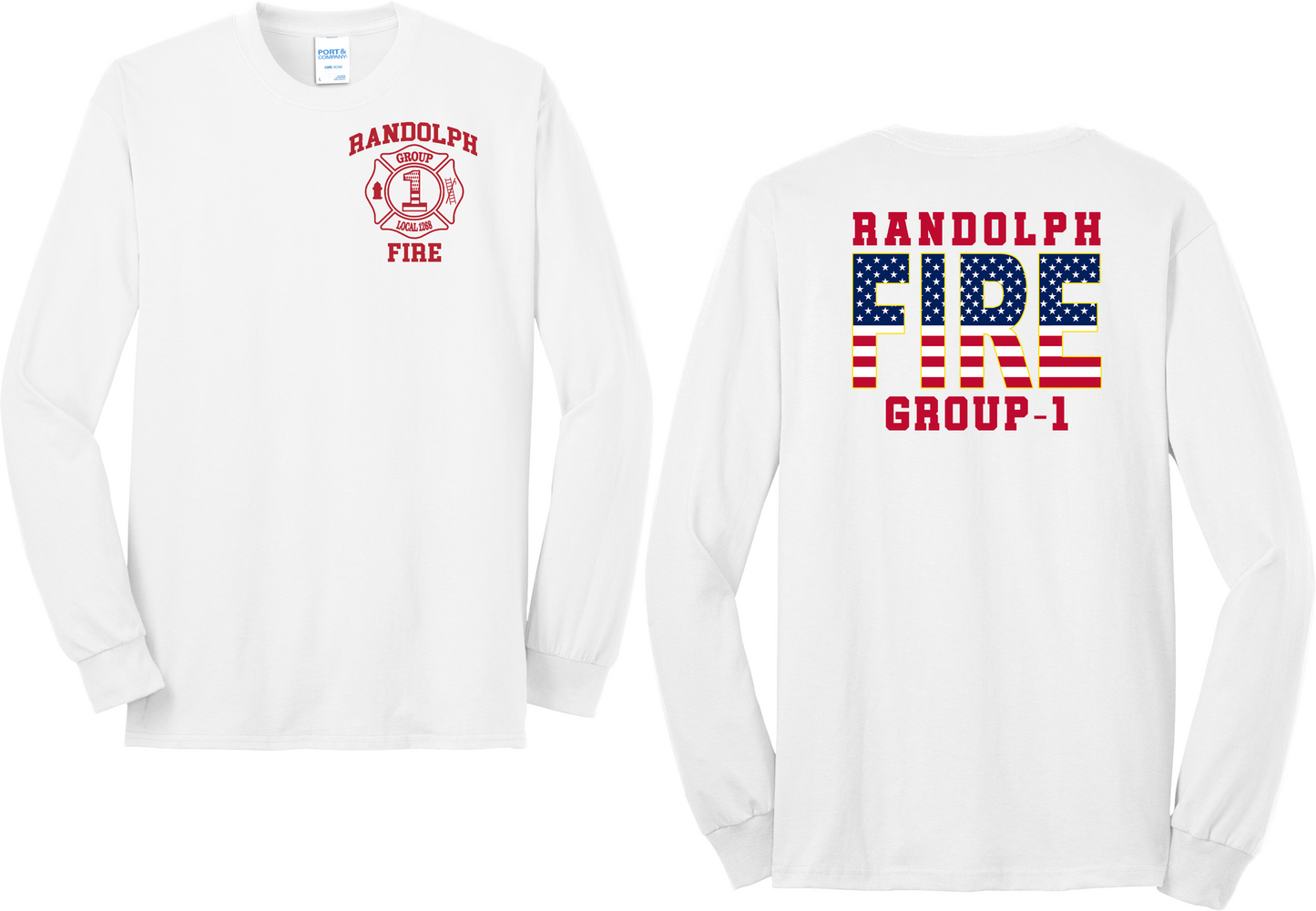 Randolph Fire Group 1 Long Sleeve T-Shirt