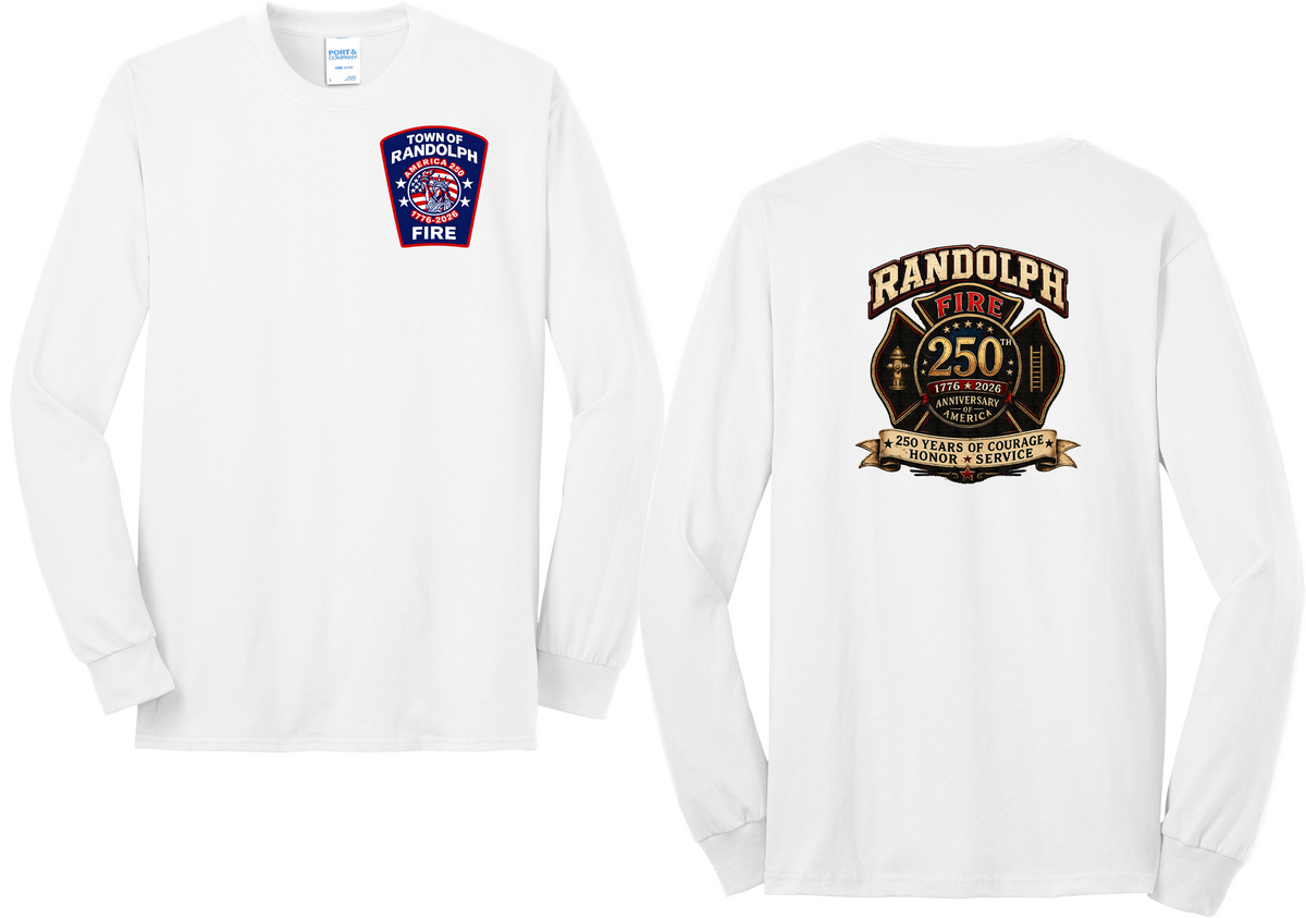 Randolph Fire Group 1 America 250th Long Sleeve T-Shirt