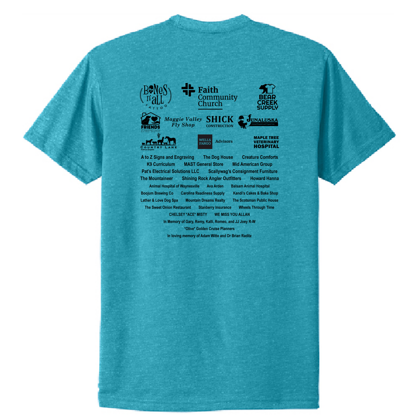 21st Annual Sarge's Downtown Dog Walk T Shirt/Registration
