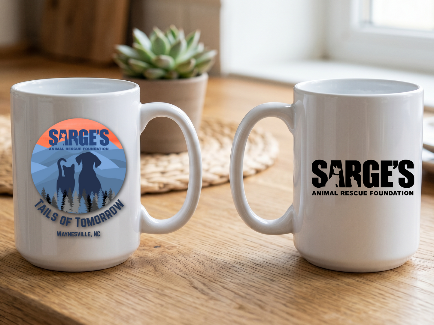 Sarge's Animal Rescue Foundation, Inc. Mug Ceramic Coffee Cup