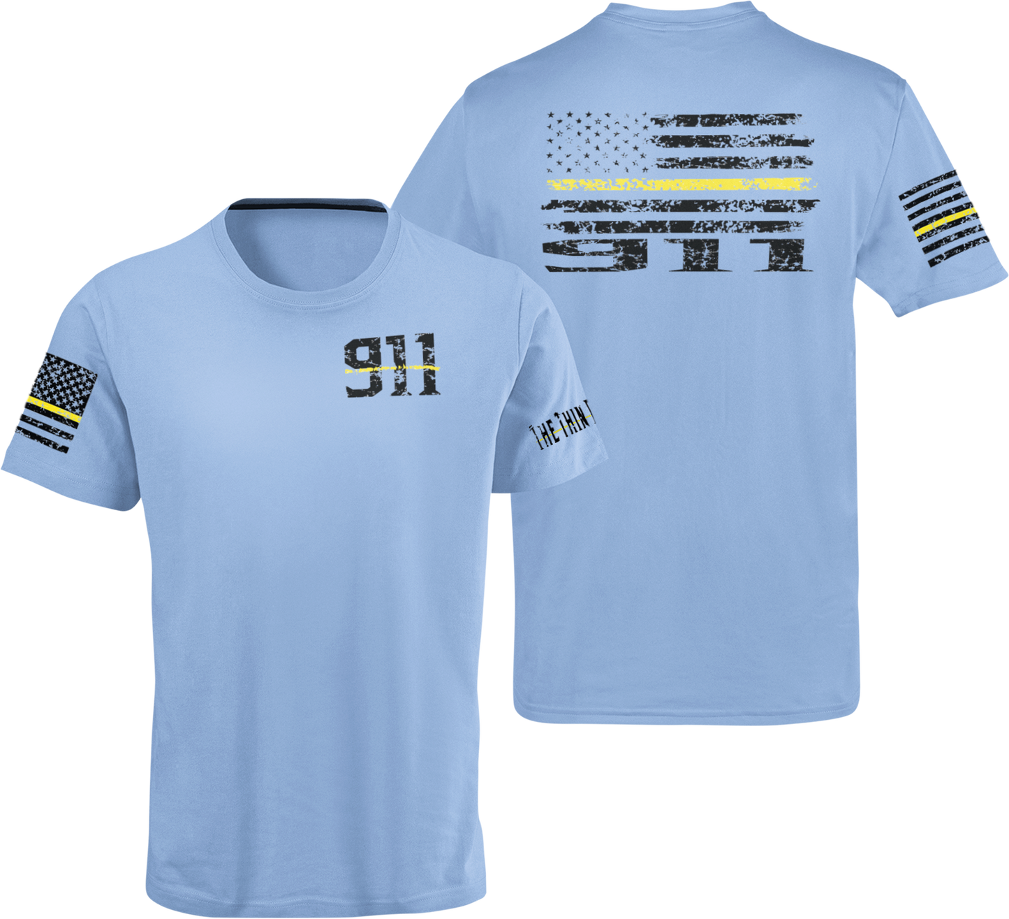911 Dispatch The Thin Gold Line Unisex T Shirt - Cold Dinner Club