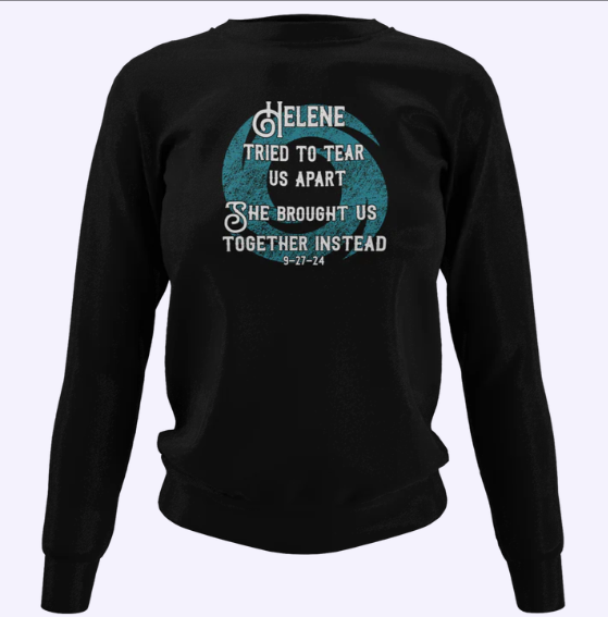 Helene Benefit Fundraiser Unisex Short and Long Sleeve T Shirts