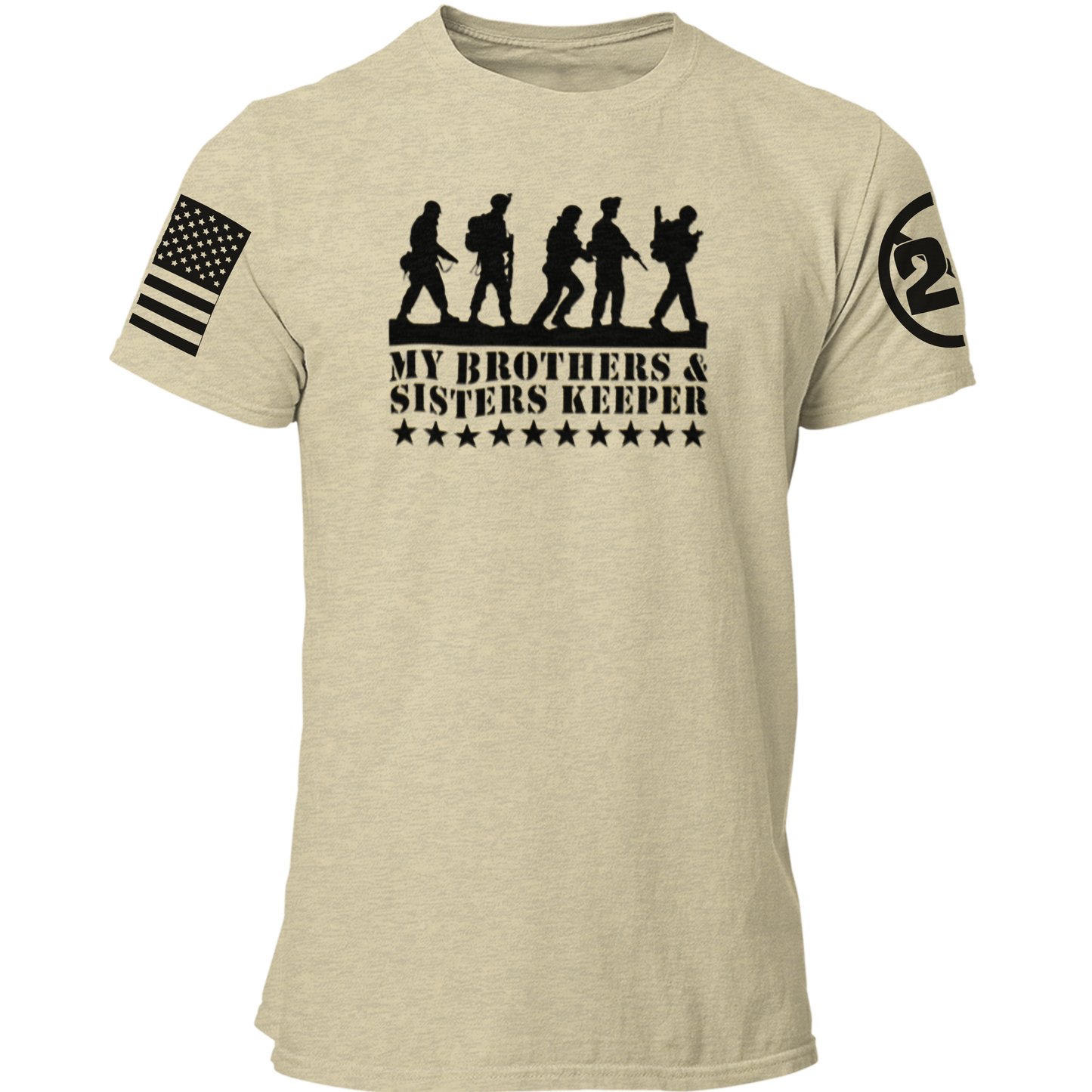 Stop 22 My Brothers & Sisters Keeper Military Veterans Unisex T Shirt - Cold Dinner Club