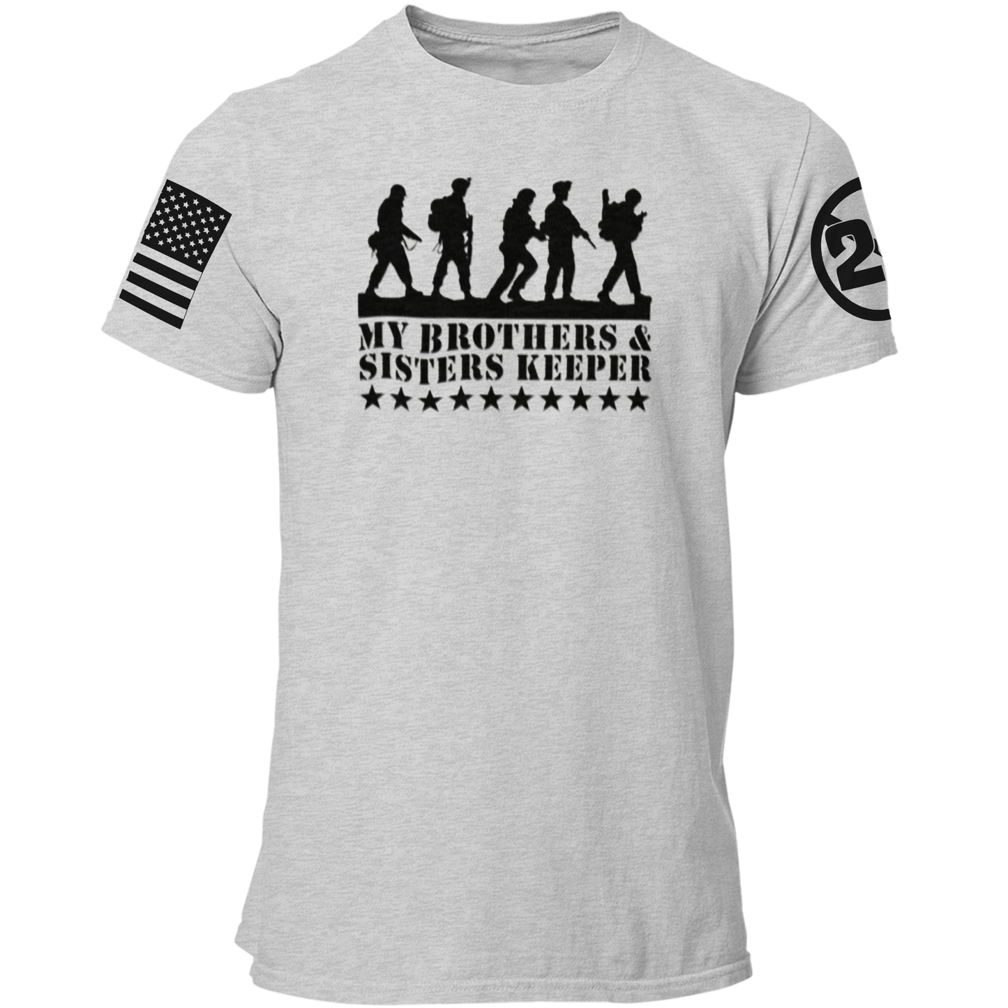 Stop 22 My Brothers & Sisters Keeper Military Veterans Unisex T Shirt - Cold Dinner Club
