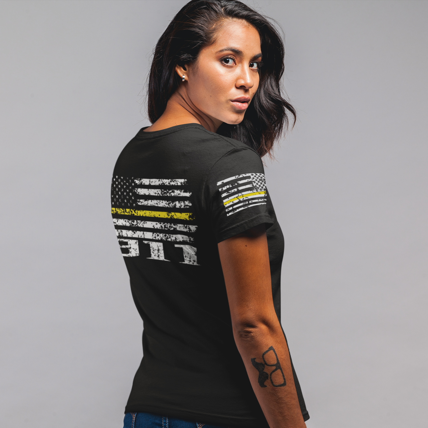 911 Dispatch The Thin Gold Line Unisex T Shirt - Cold Dinner Club