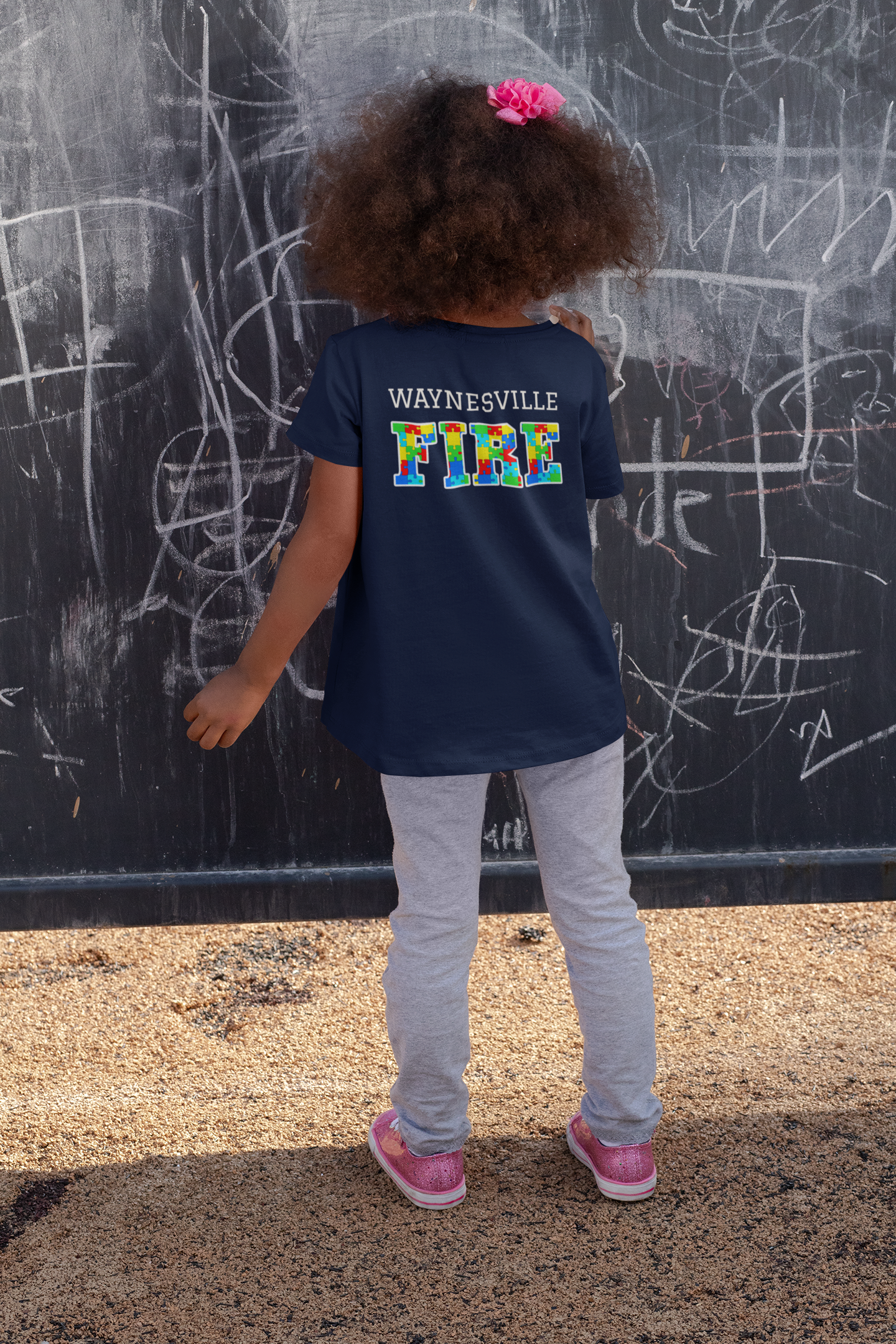 Waynesville Fire Department Autism Arts Awareness Shirts - Pooky Noodles