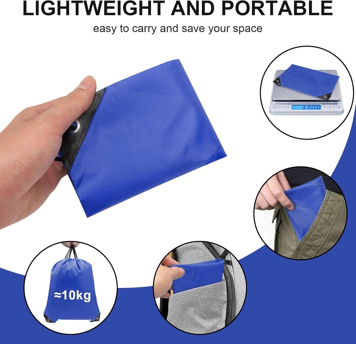 Custom Printed 8 Assorted Drawstring Bags - Promotional Product