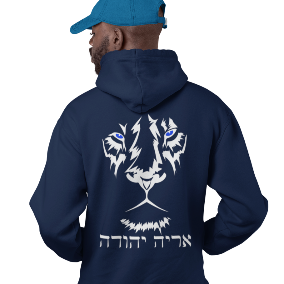 אריה יהודה Arieh Yehuda Lion of Judah Pullover Hoodie Sweatshirt - Cold Dinner Club