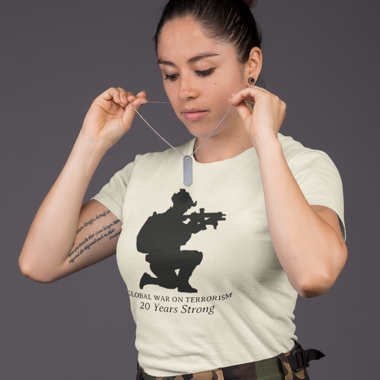 GWOT Global War On Terrorism 20 Years Strong Unisex T Shirt - Cold Dinner Club