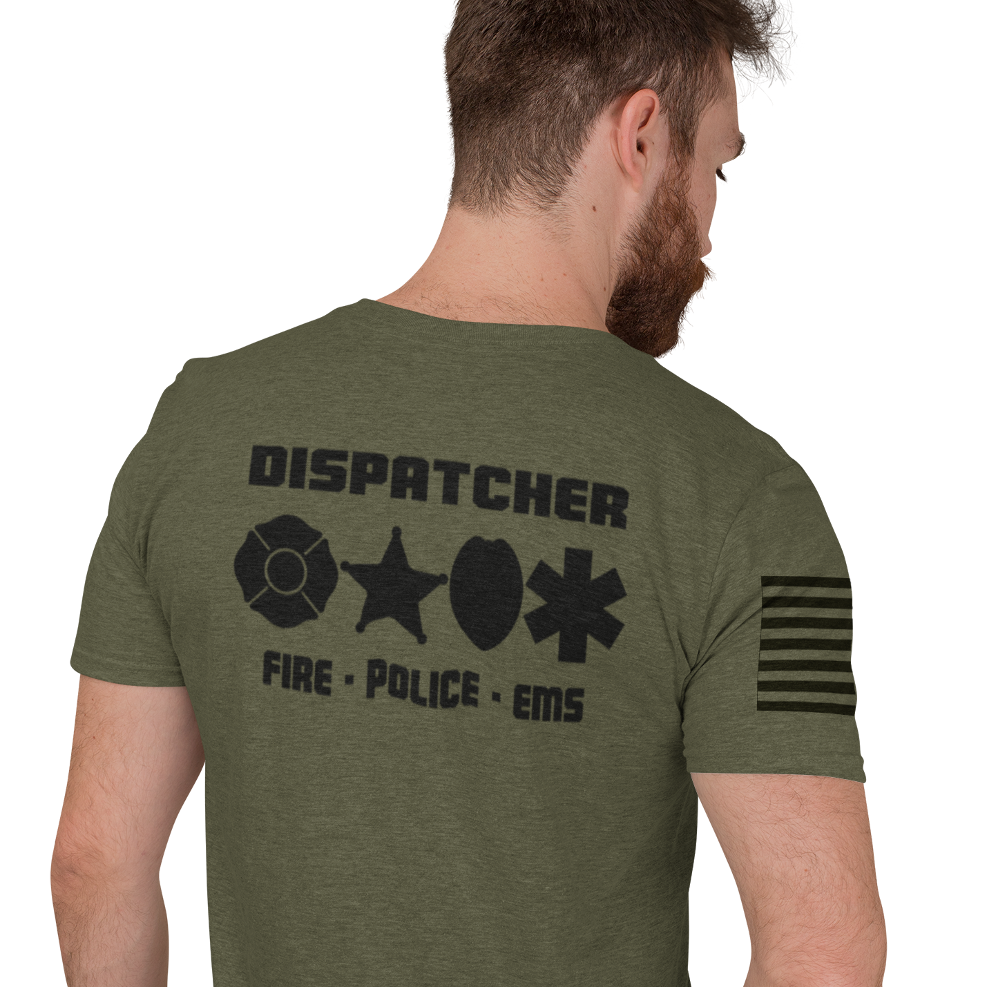 911 Dispatcher Tactical Style T Shirt - Pooky Noodles