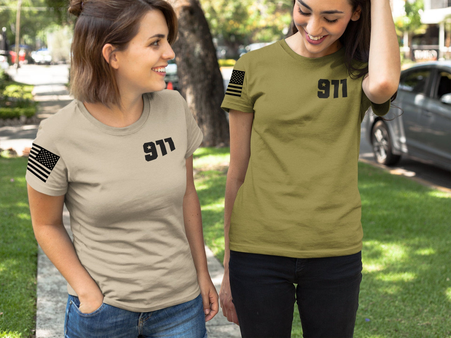 911 Dispatcher Tactical Style T Shirt - Pooky Noodles