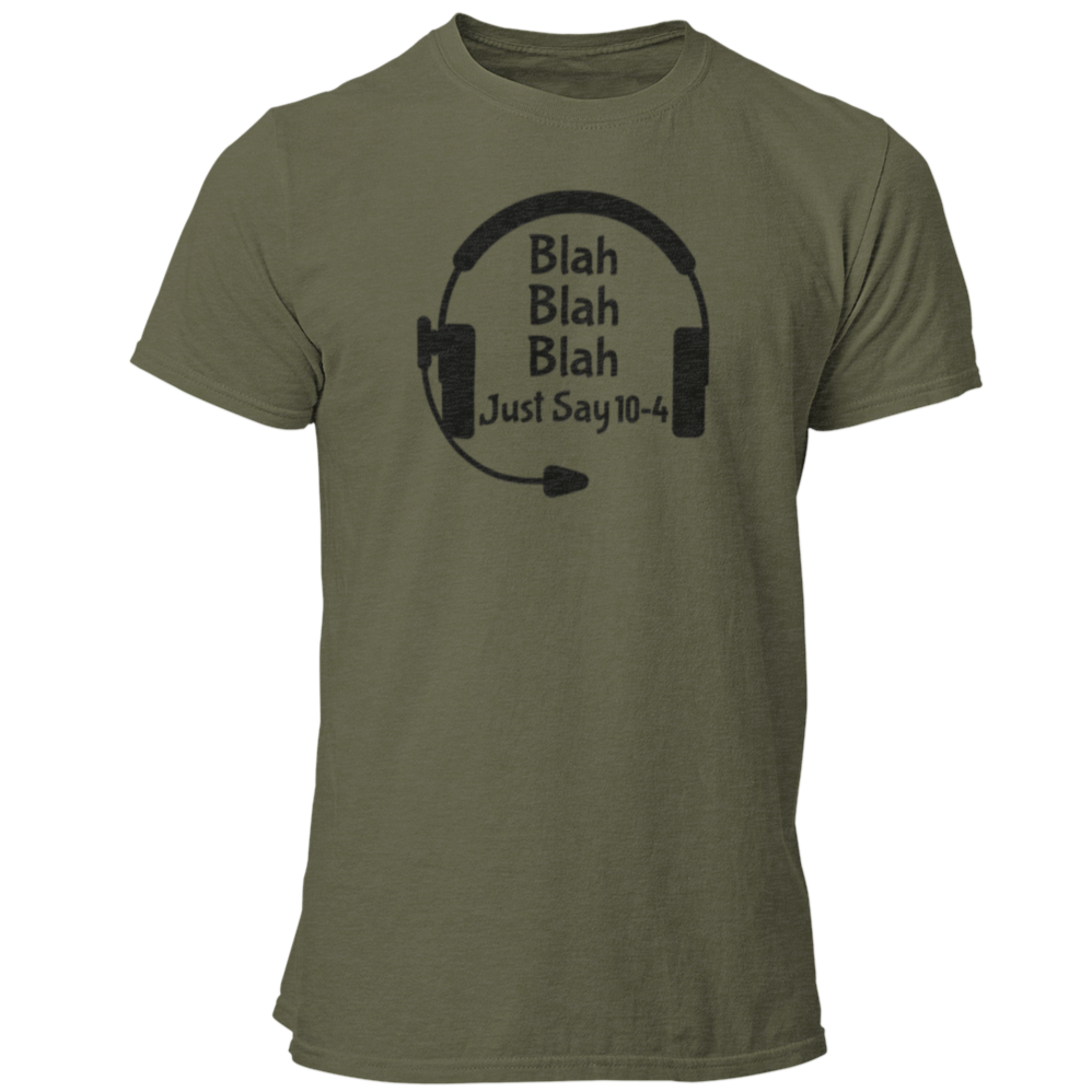 Blah Blah Blah Dispatchers Unisex T Shirt - Pooky Noodles