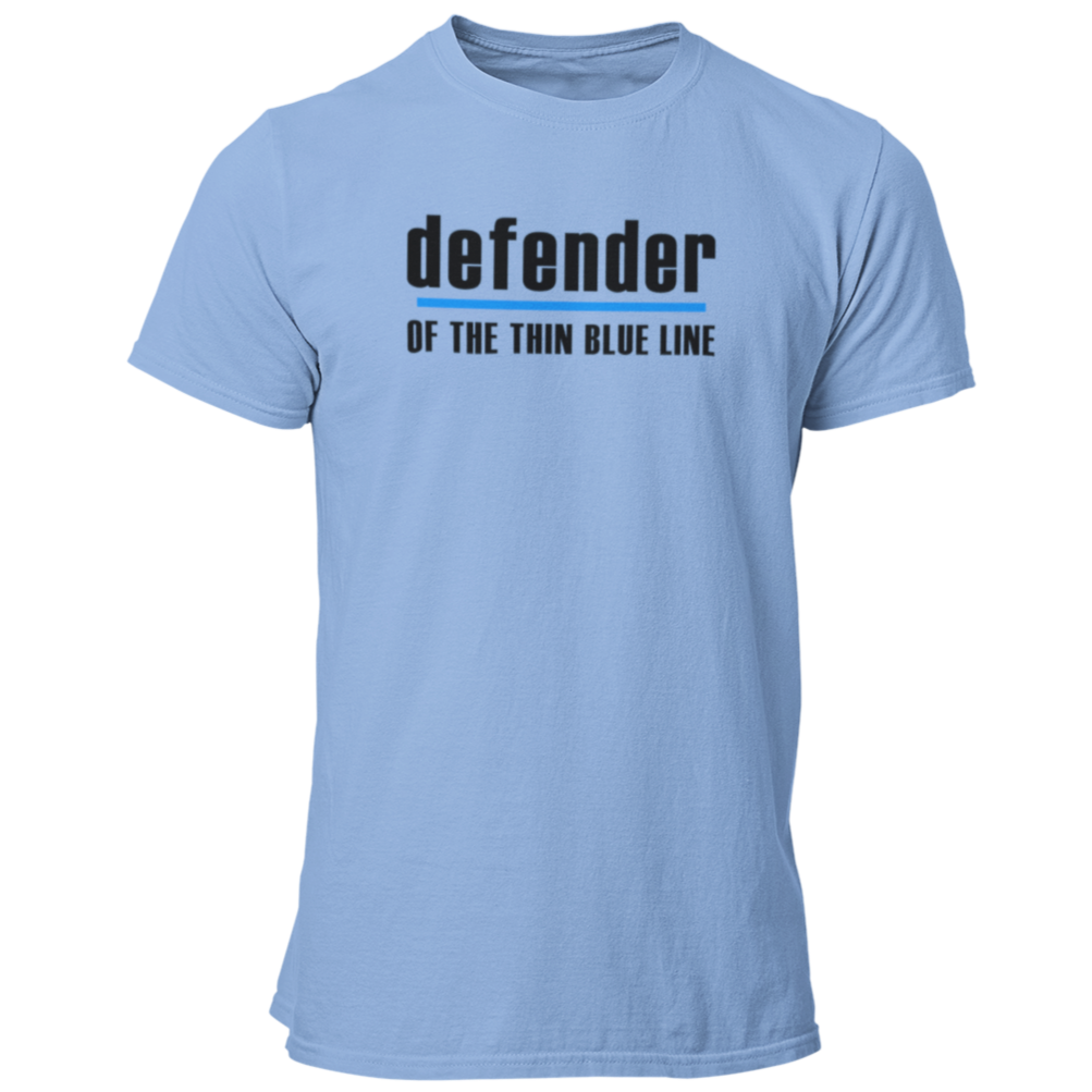 Defender of the Thin Blue Line T Shirt - Pooky Noodles