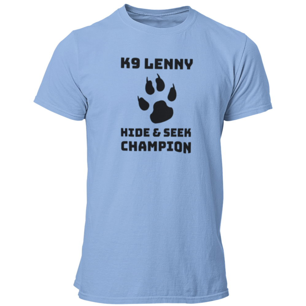 Custom K9 Officers Unisex T Shirt Personalized with Dog's Name - Pooky Noodles
