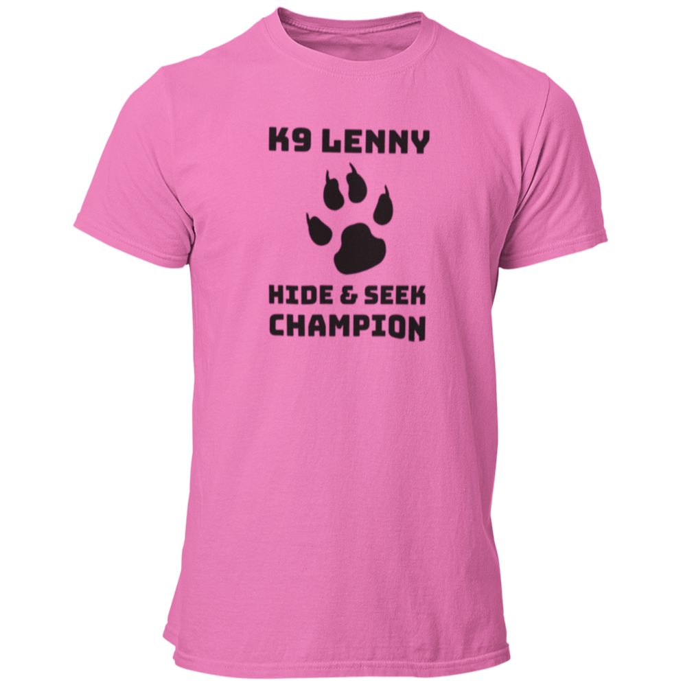 Custom K9 Officers Unisex T Shirt Personalized with Dog's Name - Pooky Noodles