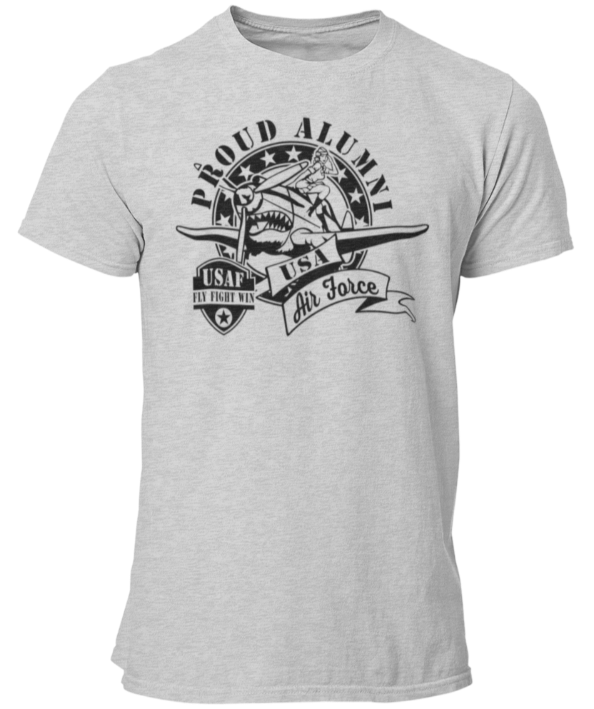 USAF Alumni United States Air Force Active Duty, Reserves, Air National Guard, & Veterans Unisex T Shirt - Cold Dinner Club