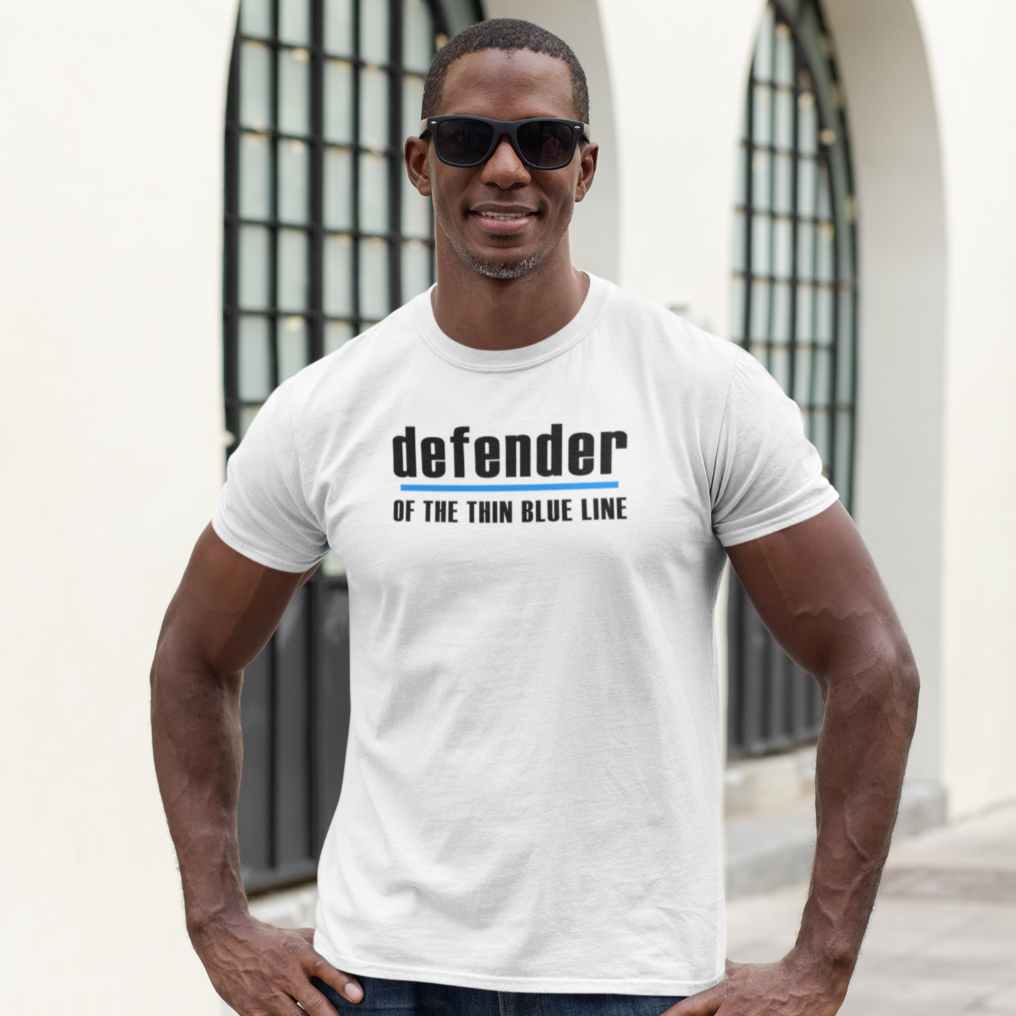 Defender of the Thin Blue Line T Shirt - Pooky Noodles