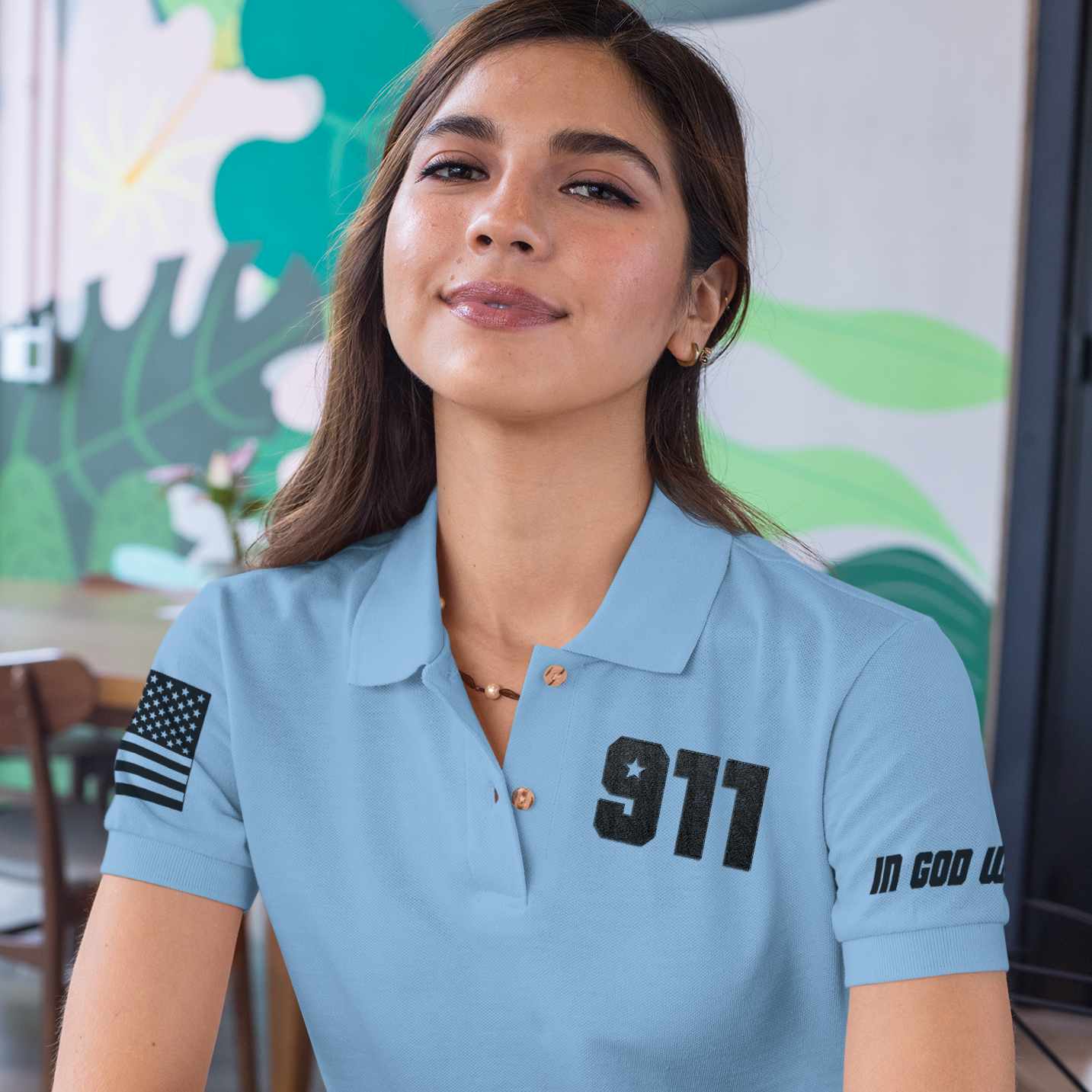 911 Public Safety Dispatcher Telecommunicator Unisex Uniform Polo Shirts - Pooky Noodles