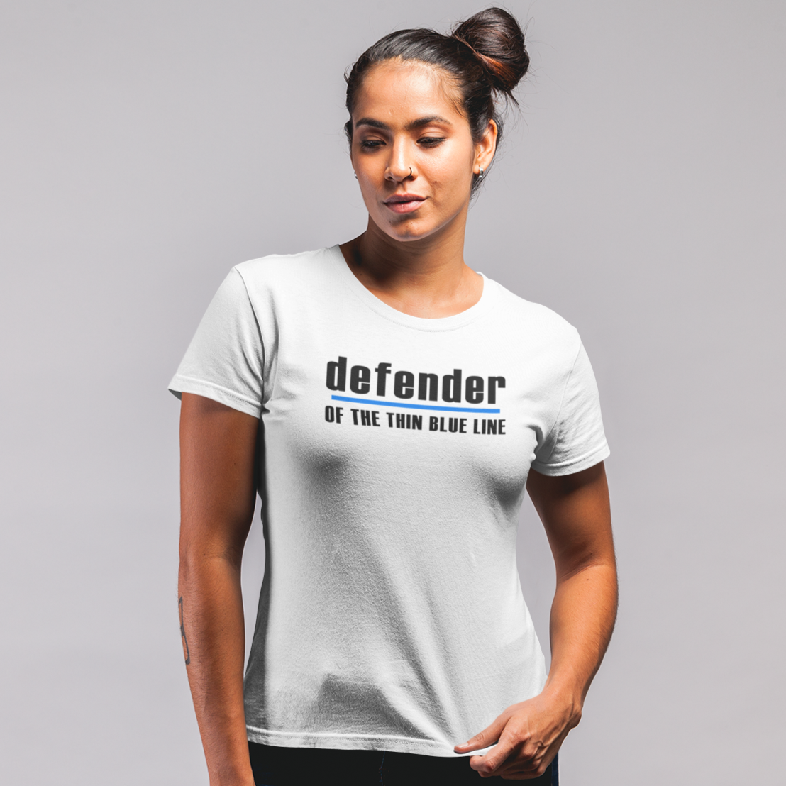 Defender of the Thin Blue Line T Shirt - Pooky Noodles