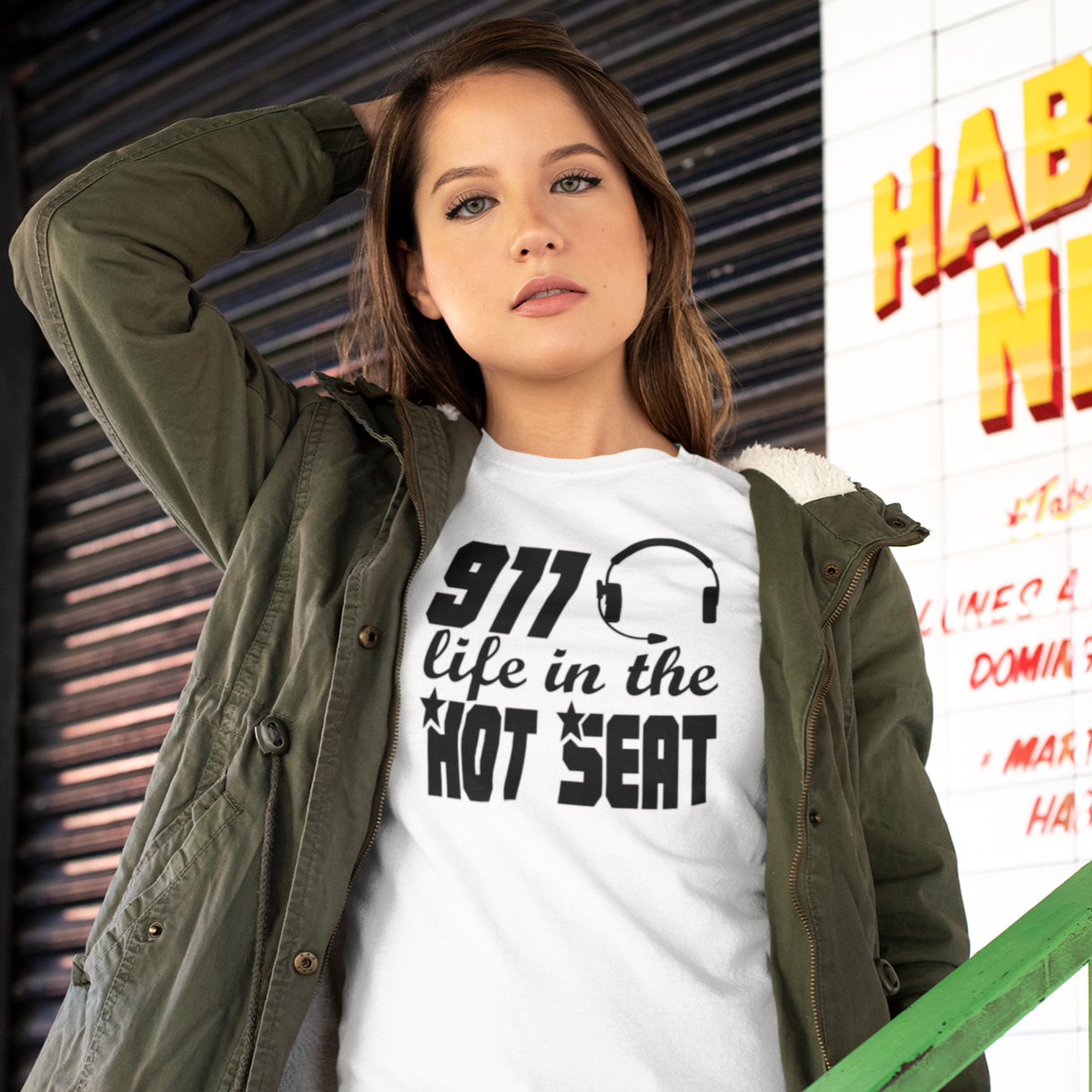911 Life in the Hot Seat - Dispatchers T Shirt - Pooky Noodles