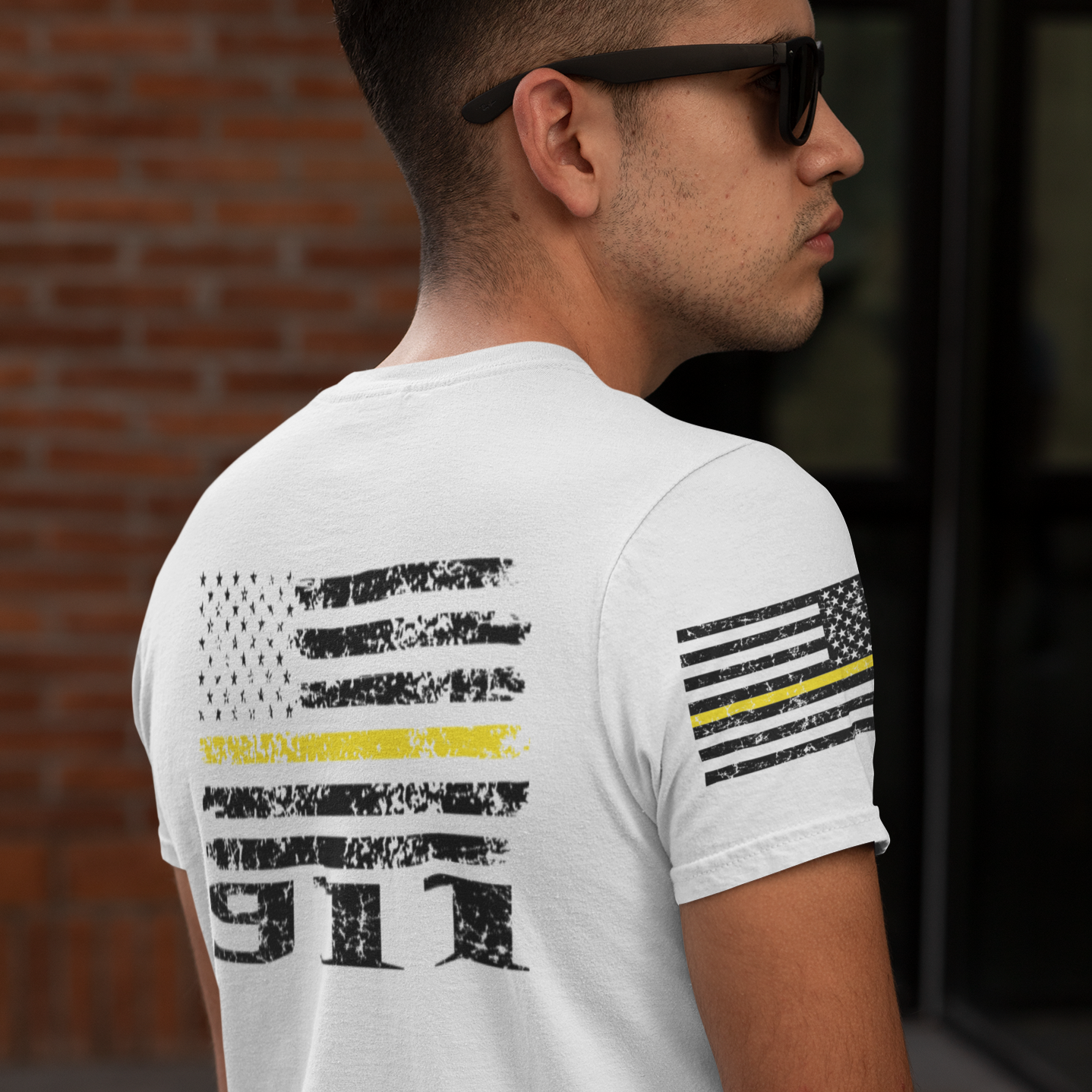 911 Dispatch The Thin Gold Line Unisex T Shirt - Cold Dinner Club