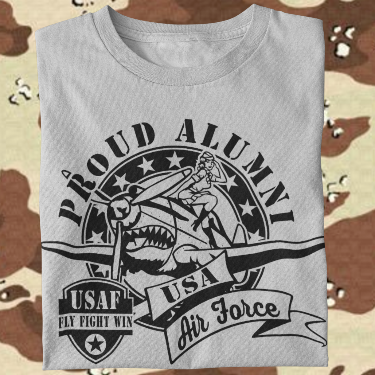 USAF Alumni United States Air Force Active Duty, Reserves, Air National Guard, & Veterans Unisex T Shirt - Cold Dinner Club