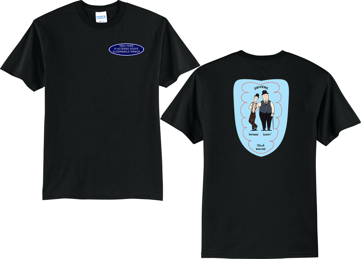 1934 Ford Coupe Vintage Dragster Race Car T Shirts