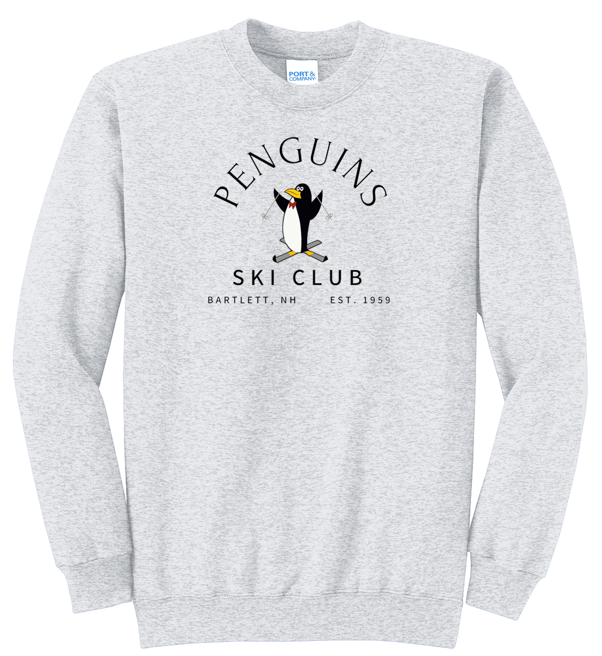 Penguins Ski Club Fleece Sweatshirt