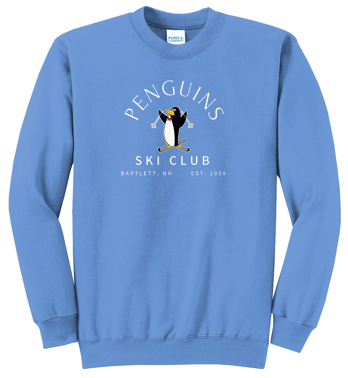 Penguins Ski Club Fleece Sweatshirt