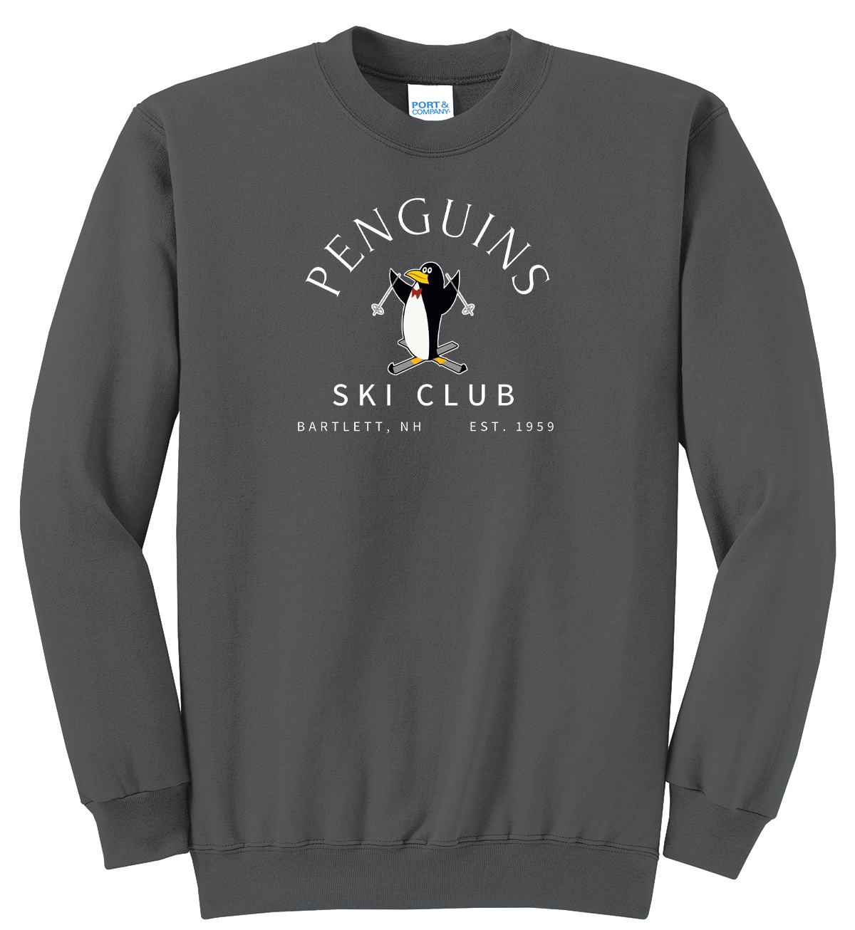 Penguins Ski Club Fleece Sweatshirt