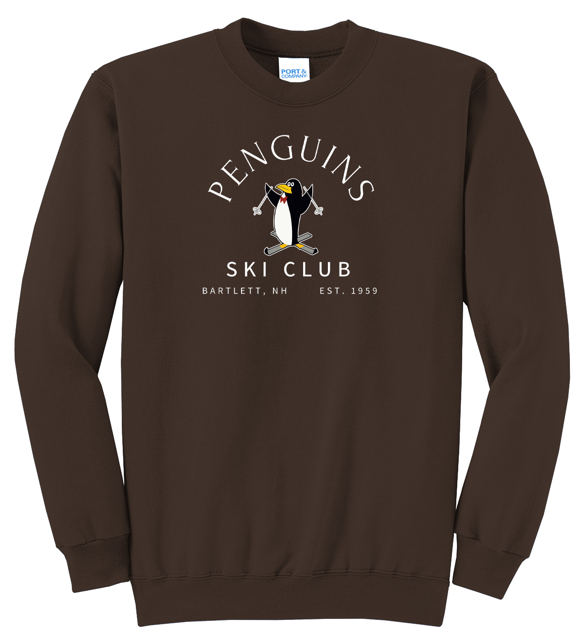 Penguins Ski Club Fleece Sweatshirt