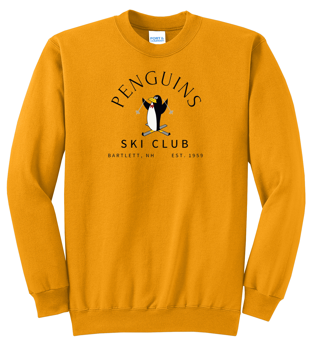 Penguins Ski Club Fleece Sweatshirt