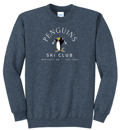 Penguins Ski Club Fleece Sweatshirt