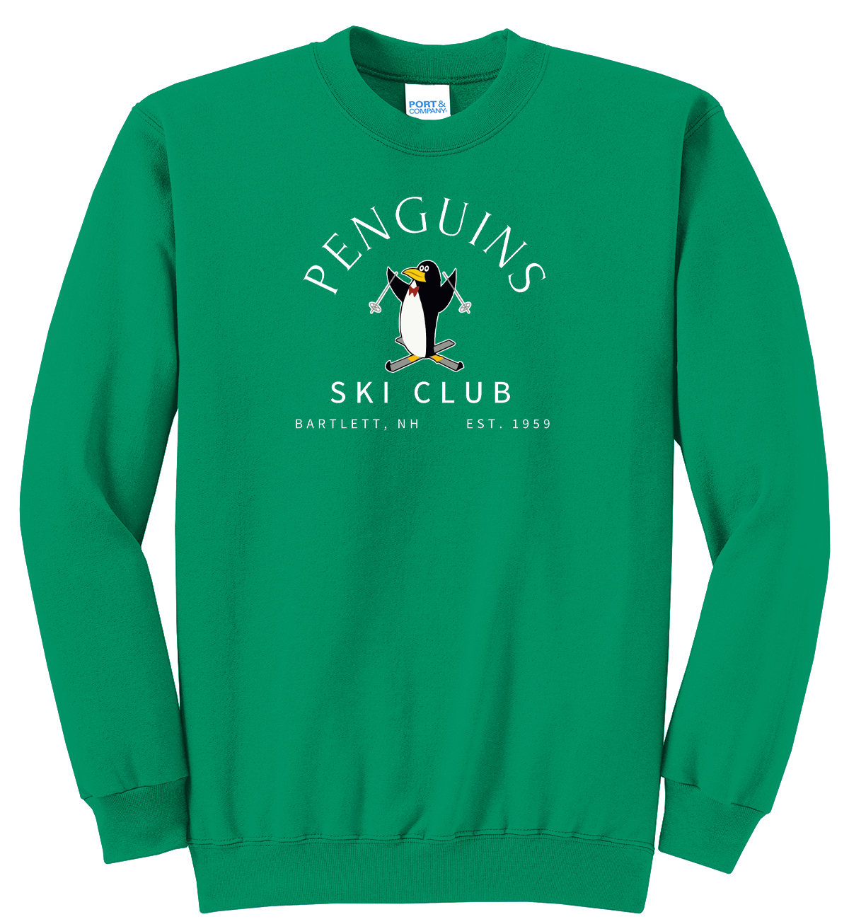 Penguins Ski Club Fleece Sweatshirt