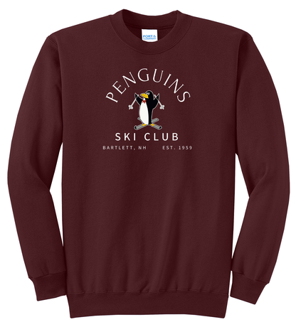 Penguins Ski Club Fleece Sweatshirt